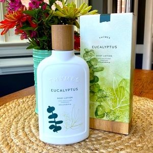 Thymes Eucalyptus 9.25 fl oz body lotion new with tags